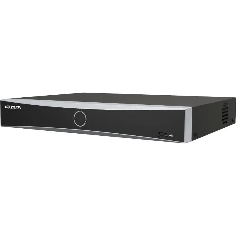 جهاز NVR هيك فيجن 4 بورت – 1 هارد – يدعم كاميرات حتى 8 ميجا - DS-7604NXI-K1/4P